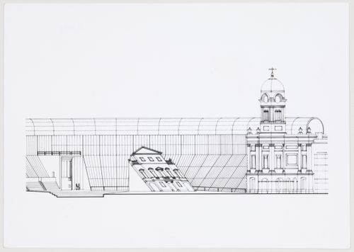 Derby Civic Centre, Derby, England: elevation