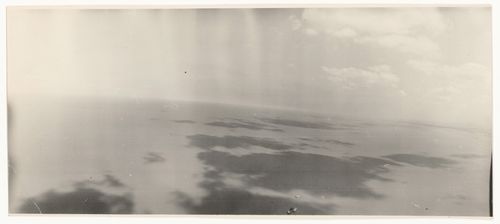 Reference photograph of aerial view of Rio de la Plata for Cruz en el Rio de la Plata, Buenos Aires, Argentina