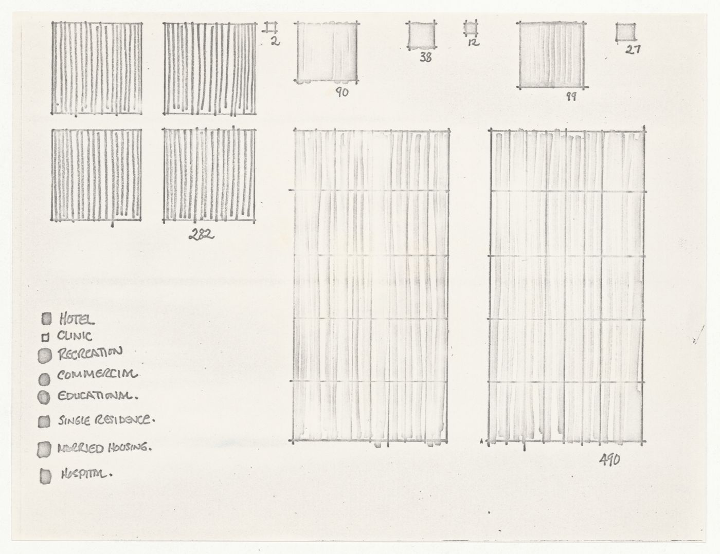 Sketch with annotations for Northern Airlift