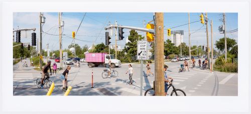 Corner of Leslie Steet and Unwin Avenue, from the series Accidental Wilderness