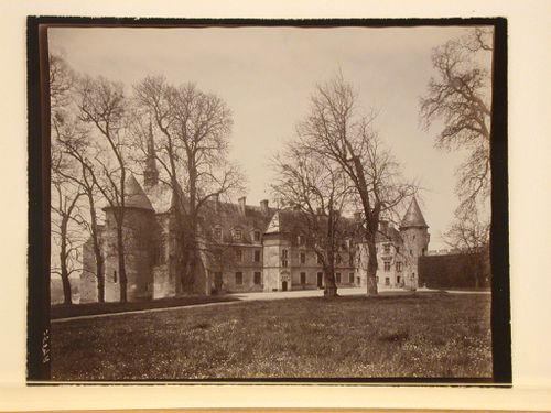 View of the château de La Palice, Lapalisse, France