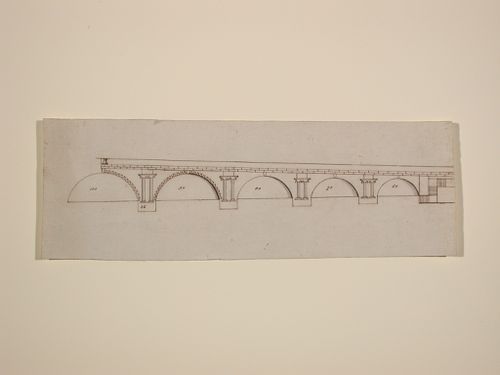 Side elevation for a bridge