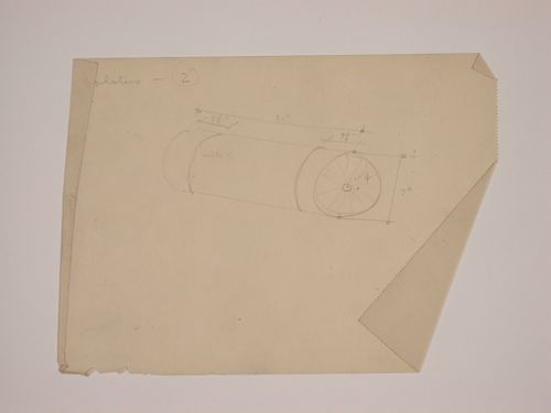 Various documents and drawings including furniture design and office renovation: File G 696