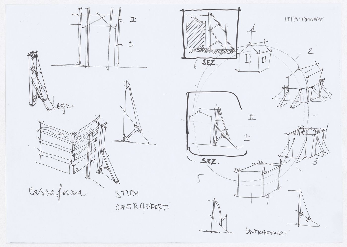 Sketch for Ice House II