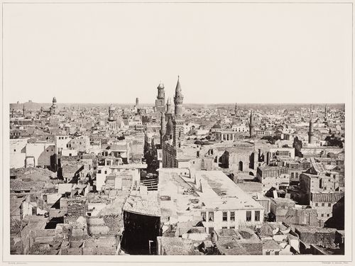 Vue panoramique du Caire, Egypte