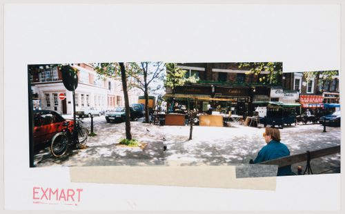 Exmart: view of site at the corner of Pine Street