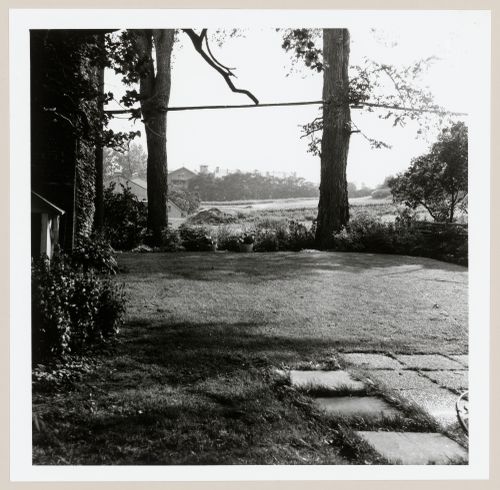 View of the Villa Maria Farm from Victoria Avenue, Montréal, Québec