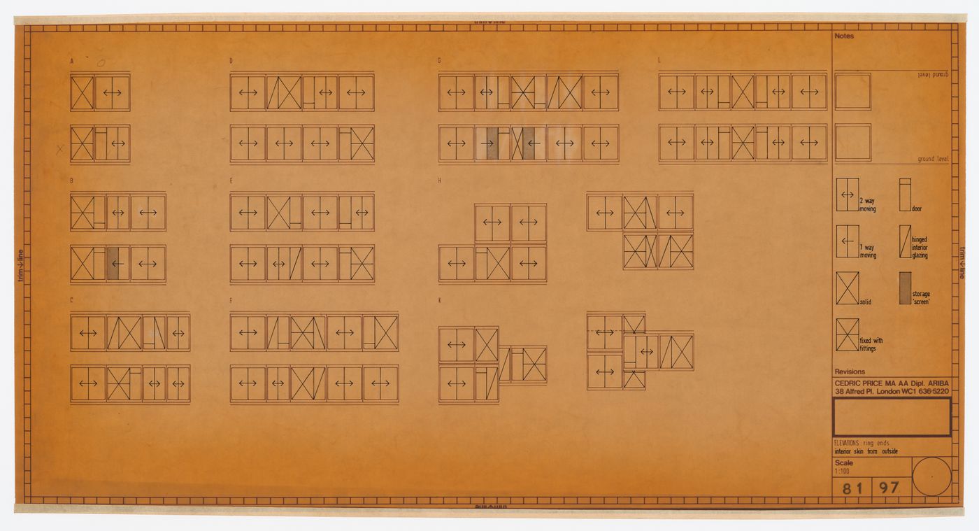 Elevations for "ring ends", from the project file "Housing Research"