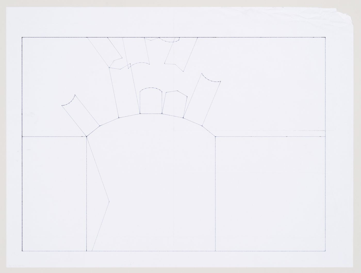 Schematic plan, Biozentrum - Biology Center for the J.W. Goethe University, Frankfurt am Main, Germany