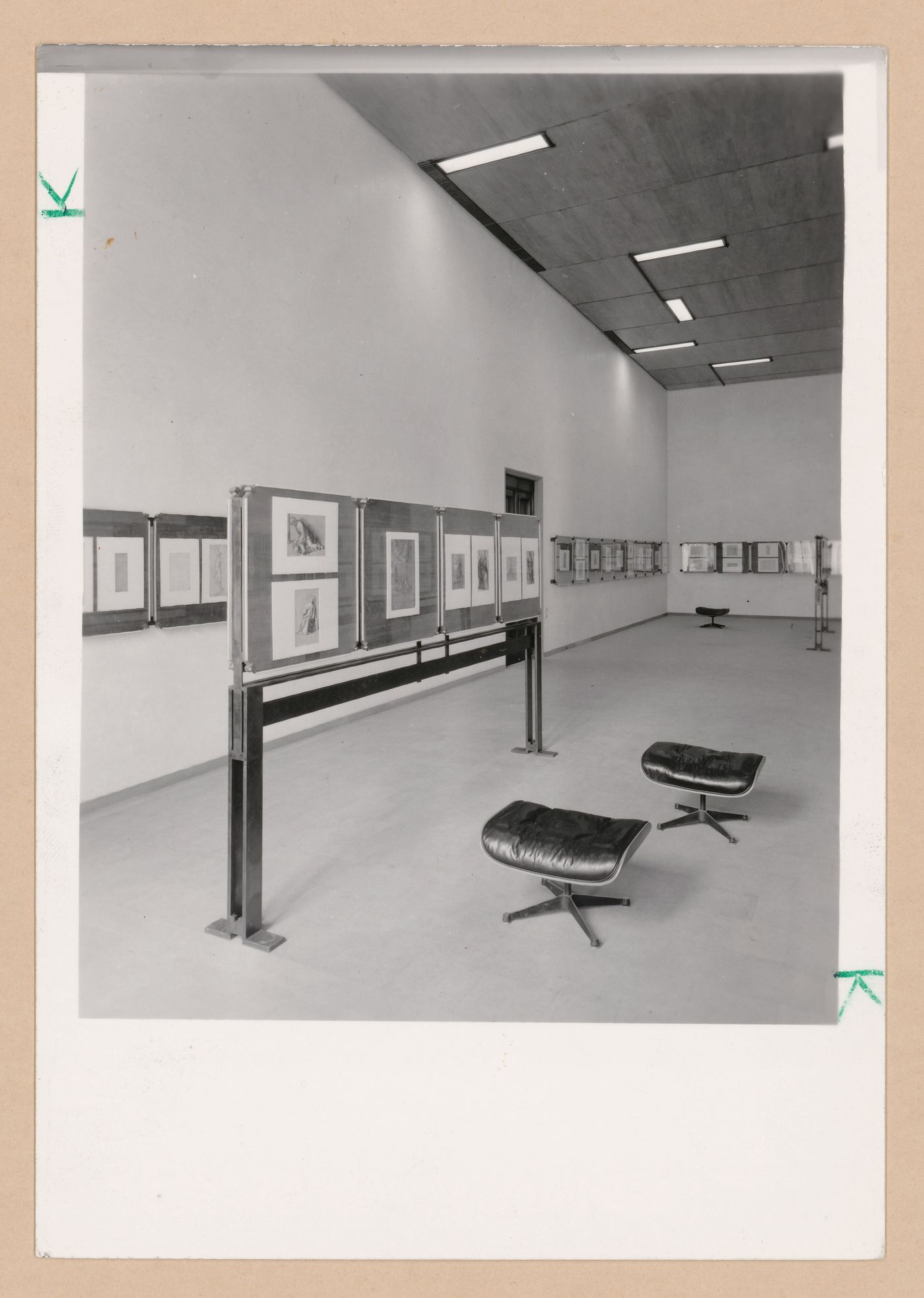 Interior view of the exhibition room, Gabinetto disegni e stampe degli Uffizi, Galleria degli Uffizi, Florence, Italy