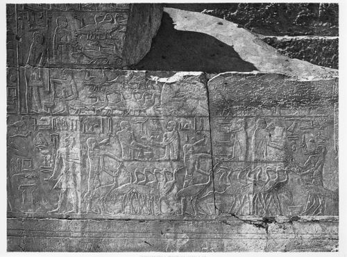 View of an historic site along the Nile, Egypt