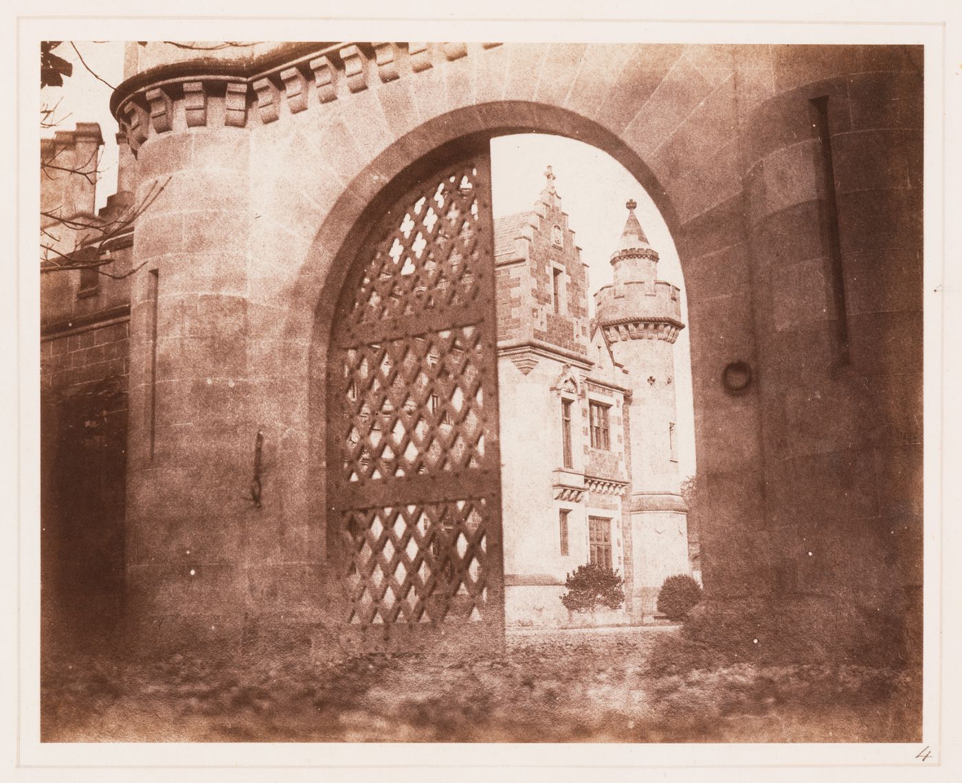 Entrance Gate, Abbotsford, Scotland