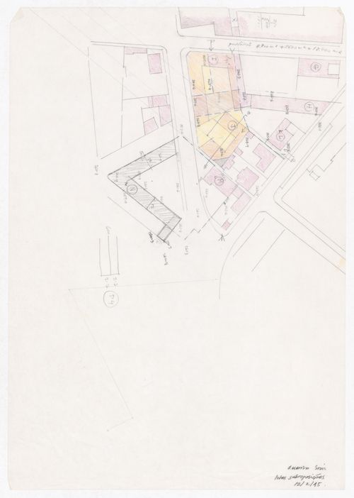 Plan for Plano de Pormenor do Rossio de São Brás, Évora, Portugal