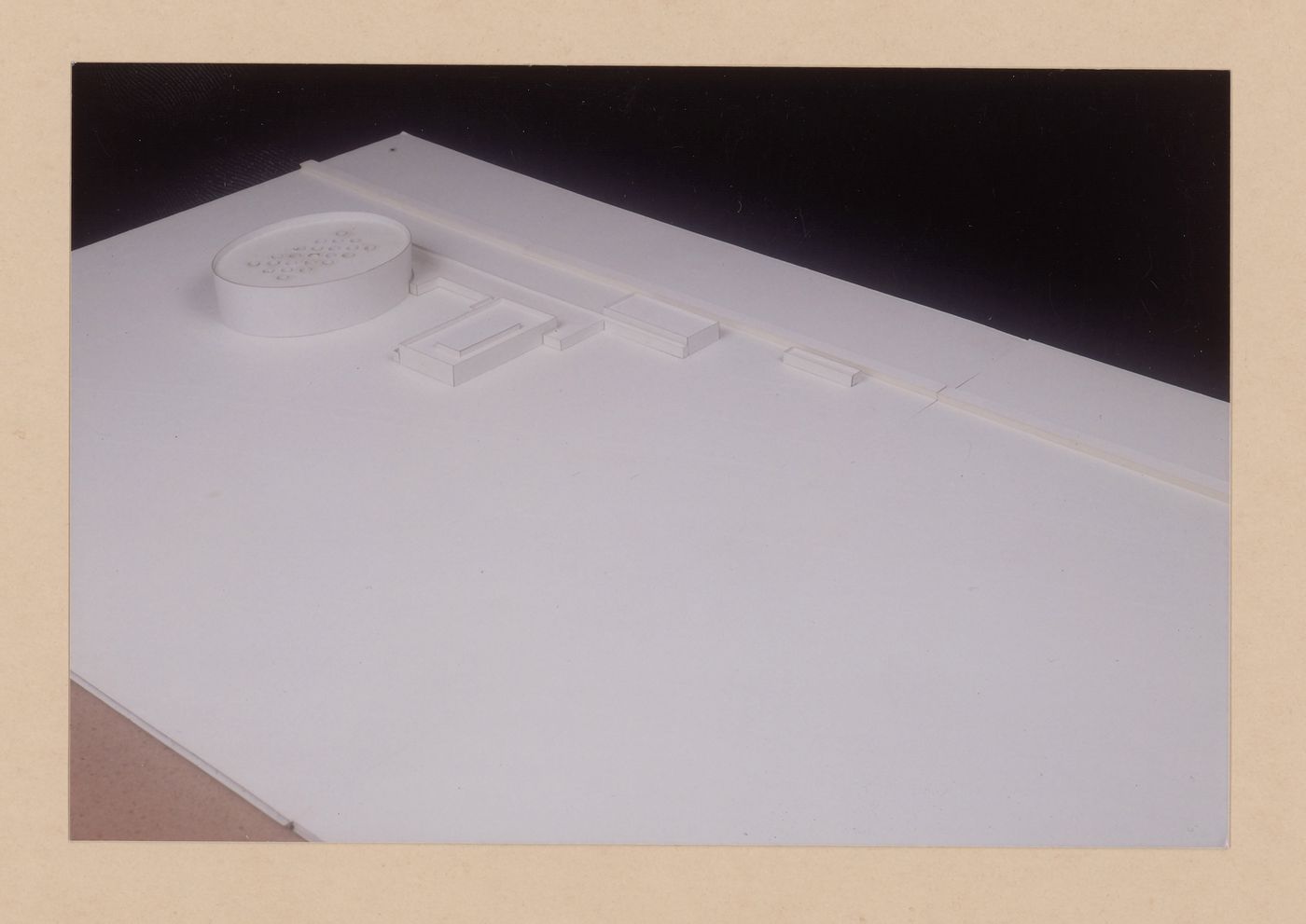 View of model for Complexo Desportivo de Vilanova de Arousa, Vilanova de Arousa, Spain