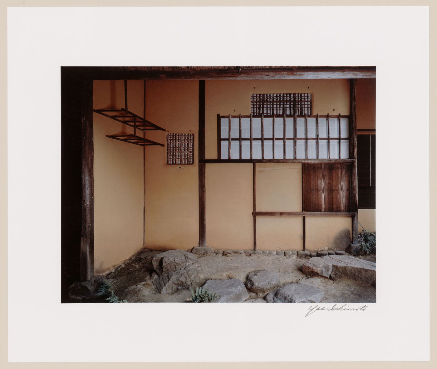 Kneeling Entrance, the Tea Room of the Shōkintei Pavilion, viewed from the northeast