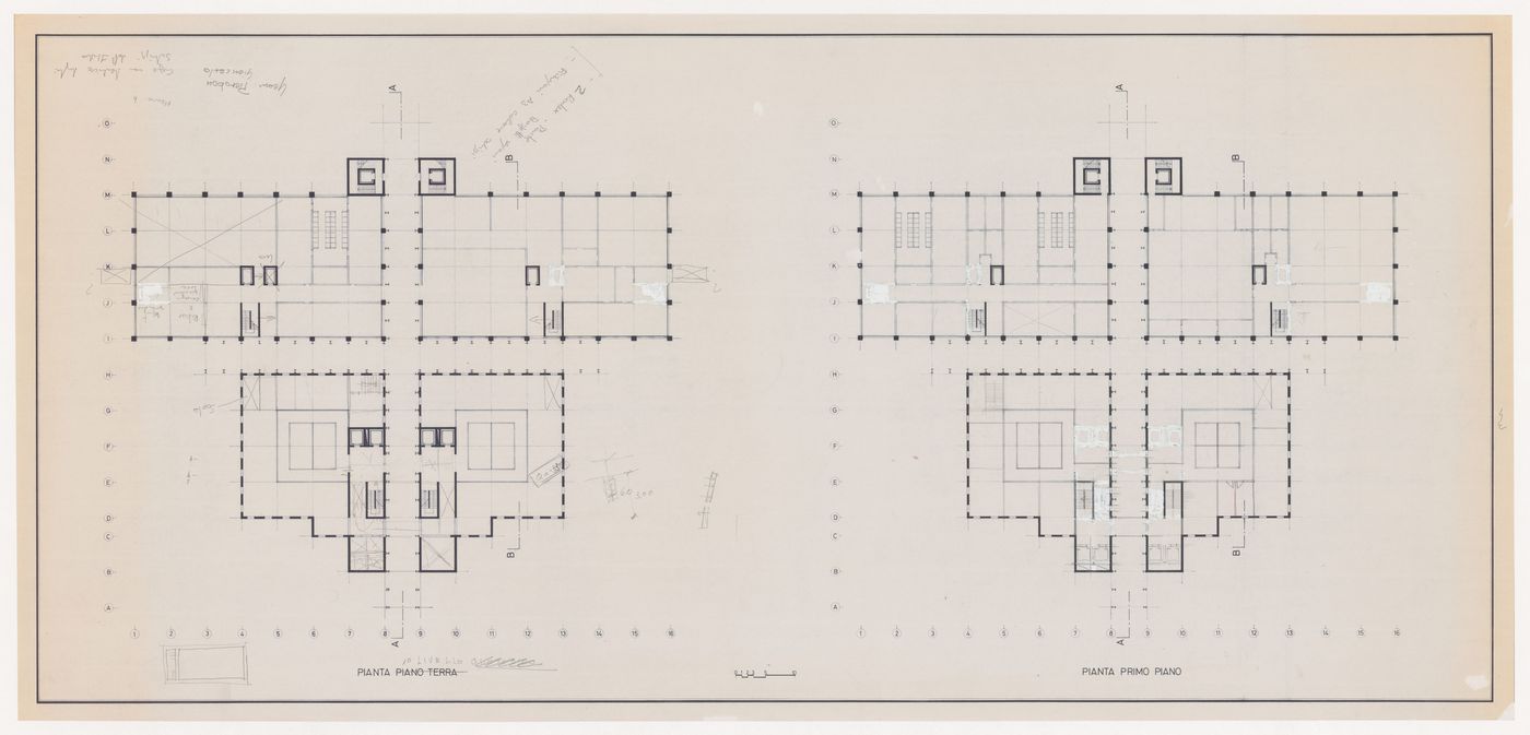 Plans for Fabbrica attrezature ospedaliere a Sysran, Soviet Union (now Russia)