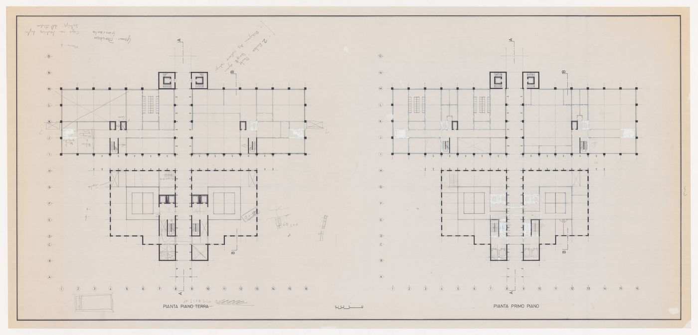 Plans for Fabbrica attrezature ospedaliere a Sysran, Soviet Union (now Russia)