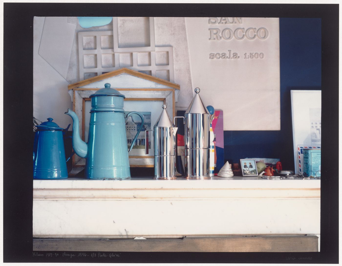 Studio of the architect Aldo Rossi, Via Maddalena (1969-1989), Milan, Italy