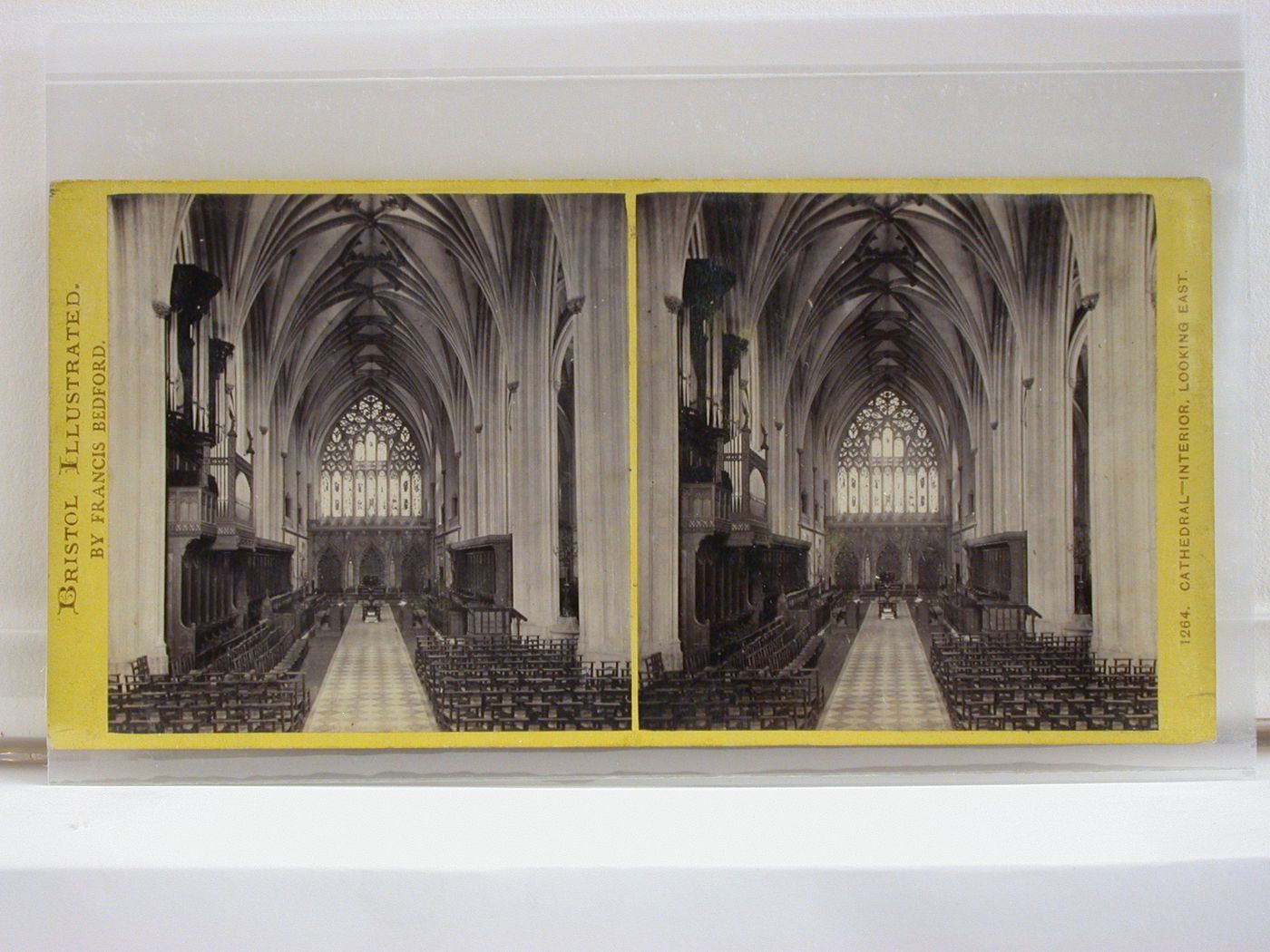 Bristol Illustrated. Cathedral - looking east [from the west]