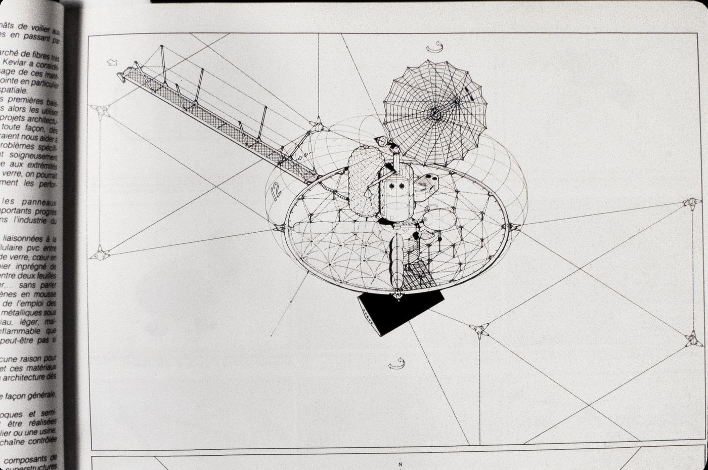 Slide of a drawing for Project 117: Bubble, by Future Systems