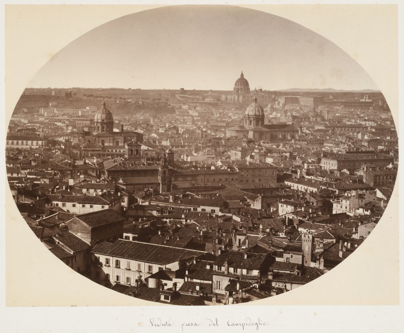 General view toward Vatican from the Campidoglio, Vatican City