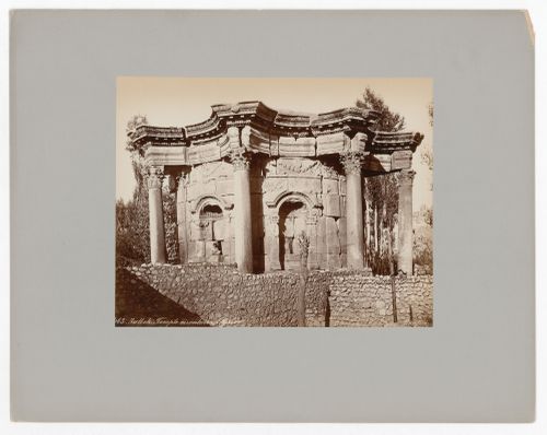 465. Balbek Temple circulaire Syrie