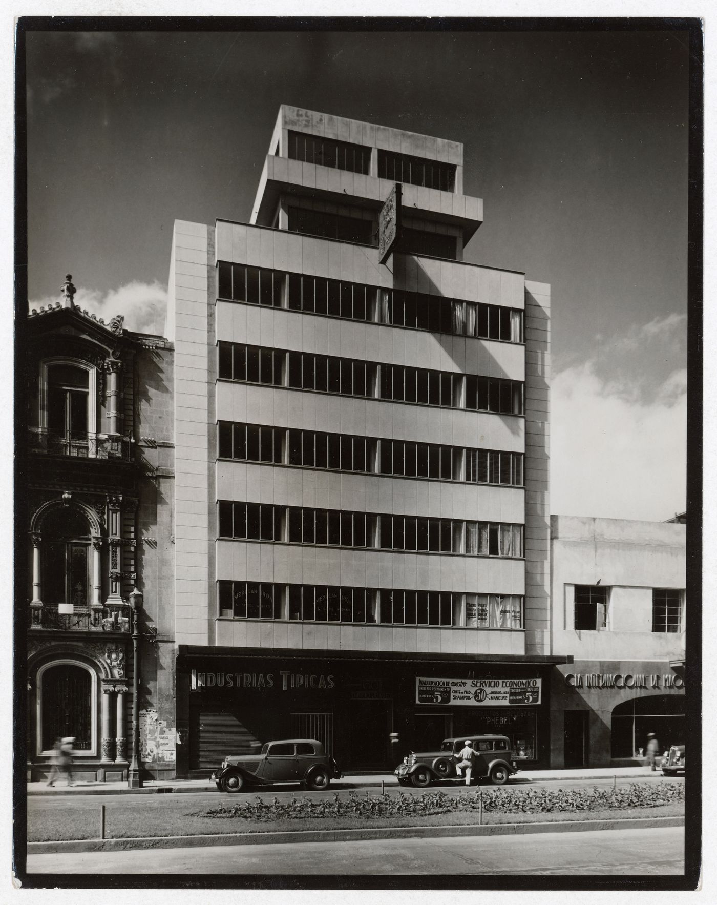 View of 60 avenue Jaurez, remodeled by Kunhardt and Capilla