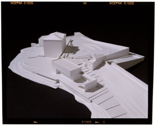 Photographs of model, Recuperação da Villa Colonnese e Habitações, Vicenza