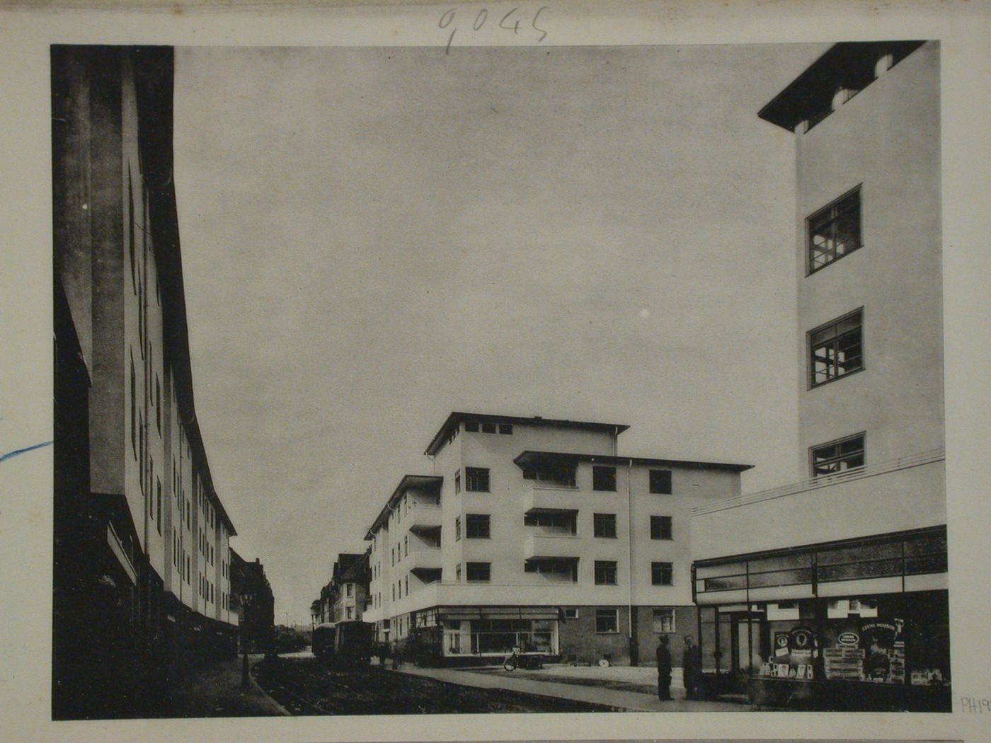 View of a housing block, Cologne, Germany