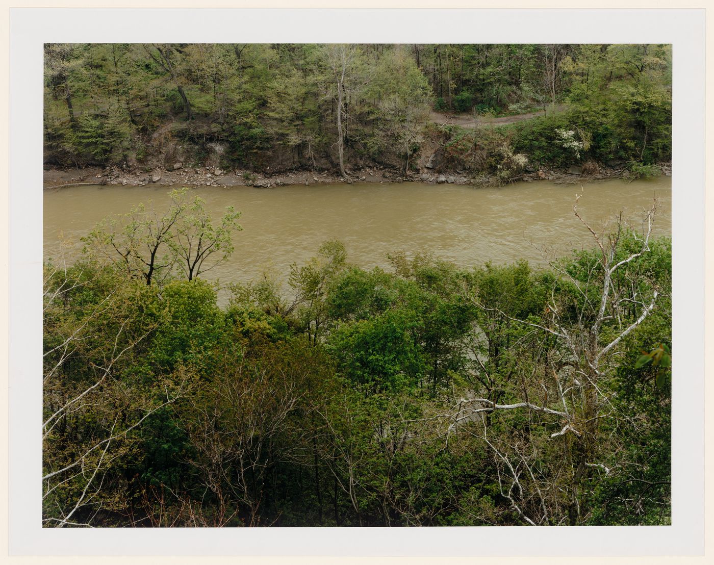 Viewing Olmsted: View of Genesee River, Seneca Park, Rochester, New York
