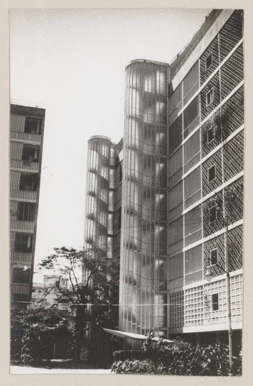 View of Eduardo Guinle Park housing, Rio de Janeiro, Brazil
