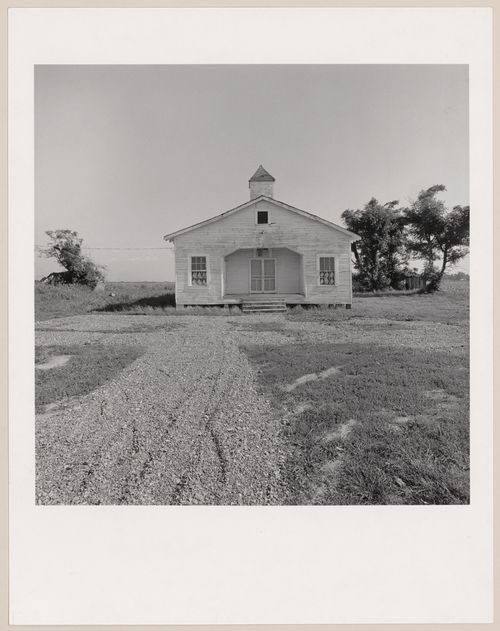Rural church, Bolivar Co. Mississippi, off Hwy 1 between Clarksdale and Greenville, 1979