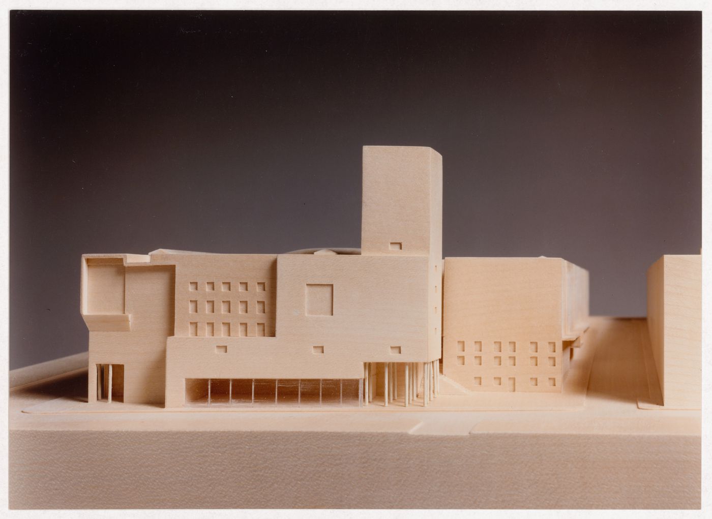 View of model for Centro Cultural de la Defensa - 1º Fase - 2º Fase, Madrid, Spain