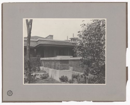 Exterior view of Darwin D. Martin House, Buffalo, New York