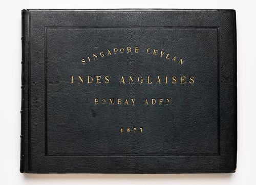 Album of views of architecture and topography in Singapore, Ceylon (now Sri Lanka), India, and Aden Protectorate (now in Yemen)