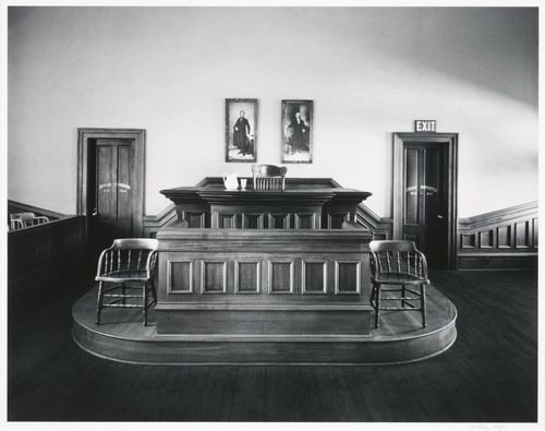 Judge's Bench, Old Cochise County Courthouse, Tombstone, Arizona