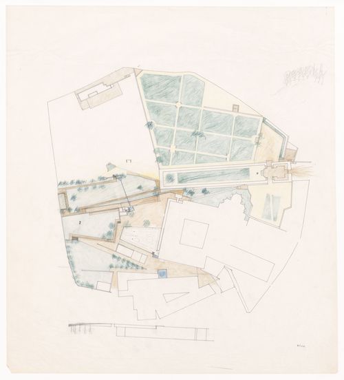 Plan for Parque de Santo Domingo de Bonaval, Santiago de Compostela