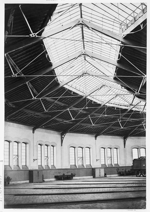 Plate from album ''Chemin de Fer du Bourbonnais, Moret-Nevers-Vichy, 1860-1863''