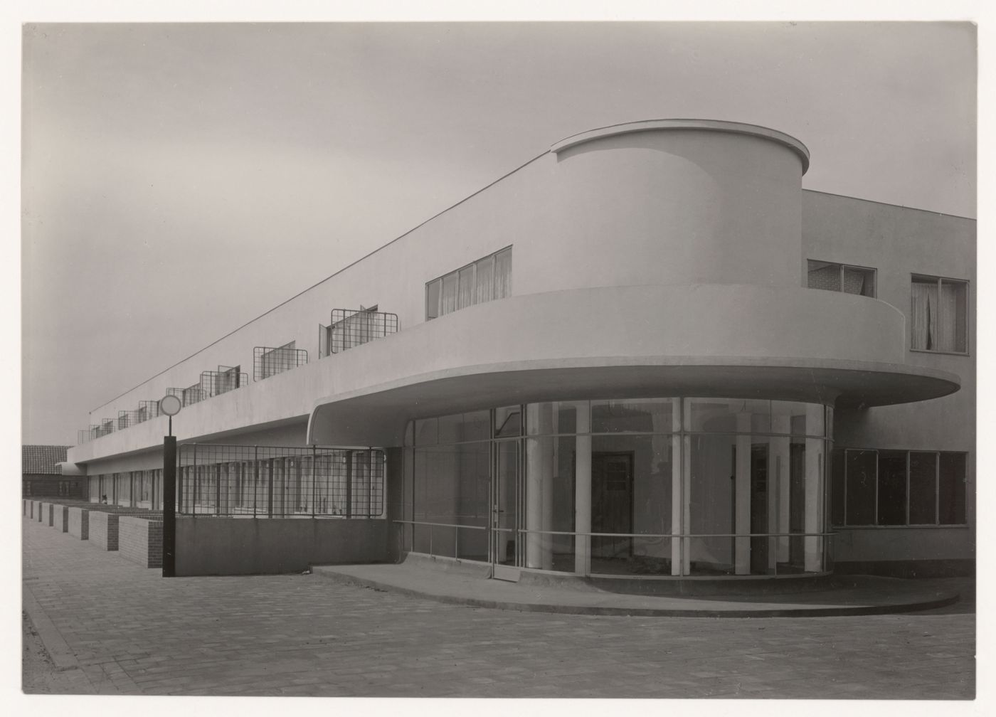 View of Workers' Housing, Hoek van Holland, Netherlands