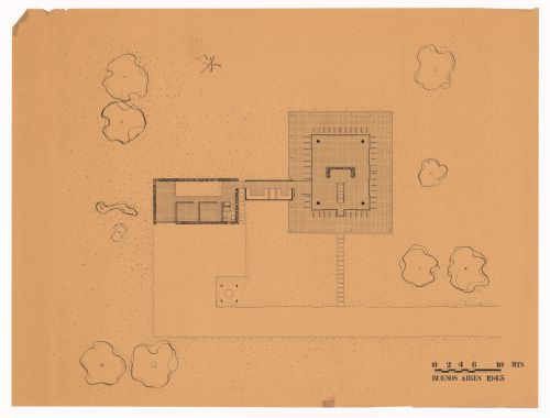 Floor plan for Casa en el campo, Partido de General Pueyrredón, Argentina