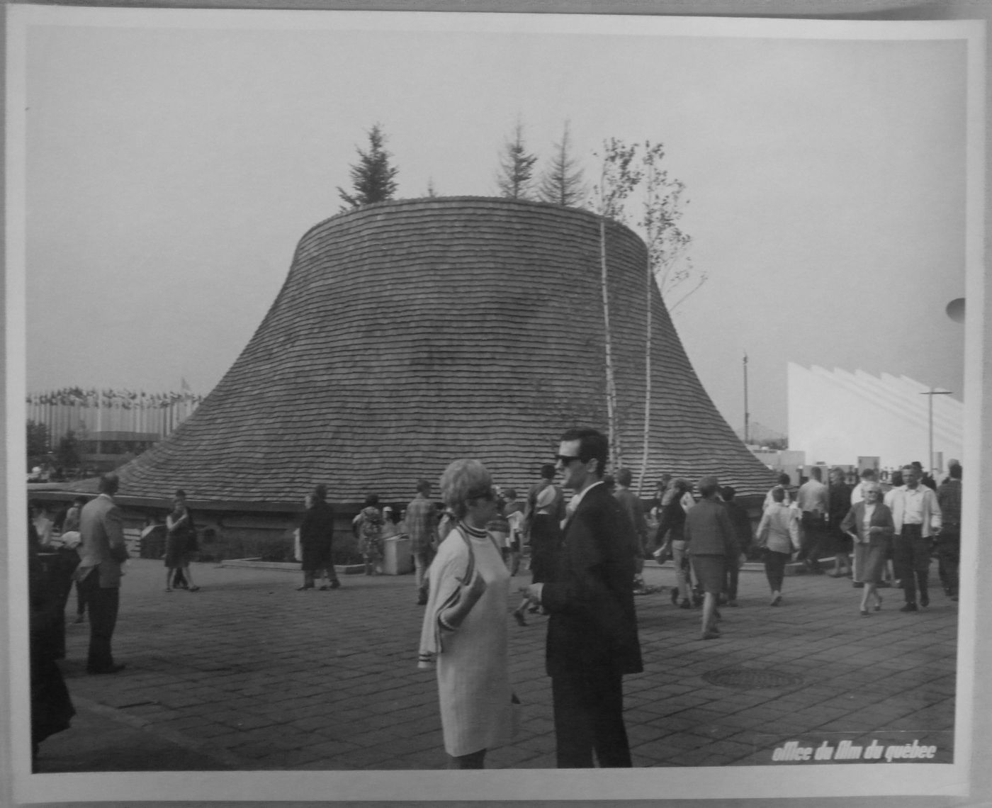 View of the Pavilion of Western Canada, Expo 67, Montréal, Québec