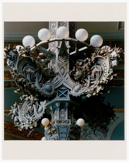 Ceiling lamp, National Farmers' Bank (now Norwest Bank Owatonna), Owatonna, Minnesota