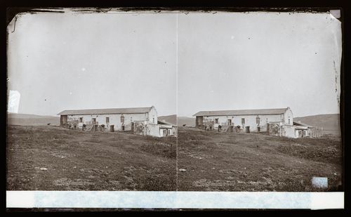 Sterograph of Mission San Diego, California, United States of America