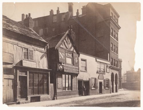 View of Long Millgate, Manchester, England
