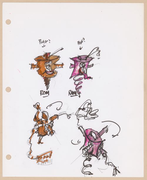 Sketch for Cartoon Regulators/Spillville