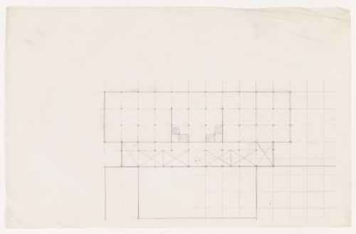 Plan for a campus building for Illinois Institute of Technology