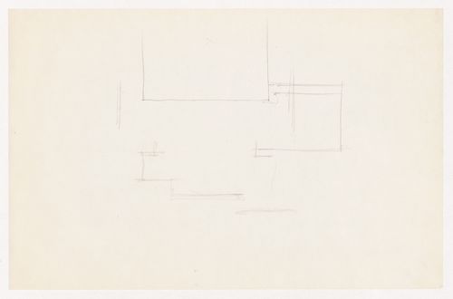 Sketch sectional detail for the Metallurgy Building, Illinois Institute of Technology, Chicago