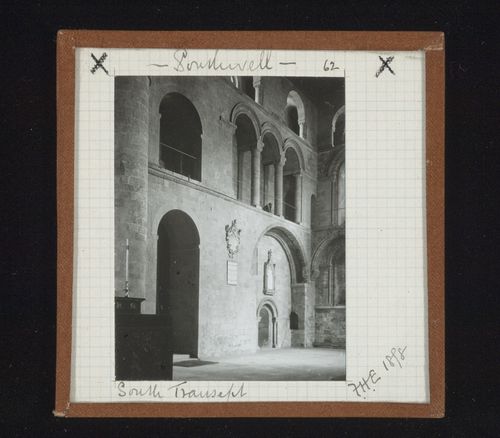 View of south transept of Southwell Minster, Southwell, Nottinghamshire, England