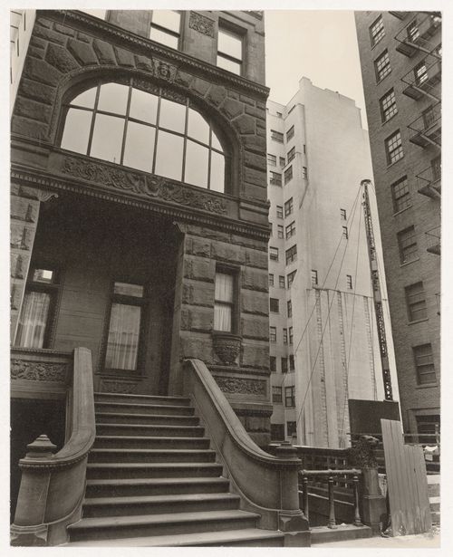 Browstone Front and Skyscraper, 4 East 78th Street, Manhattan
