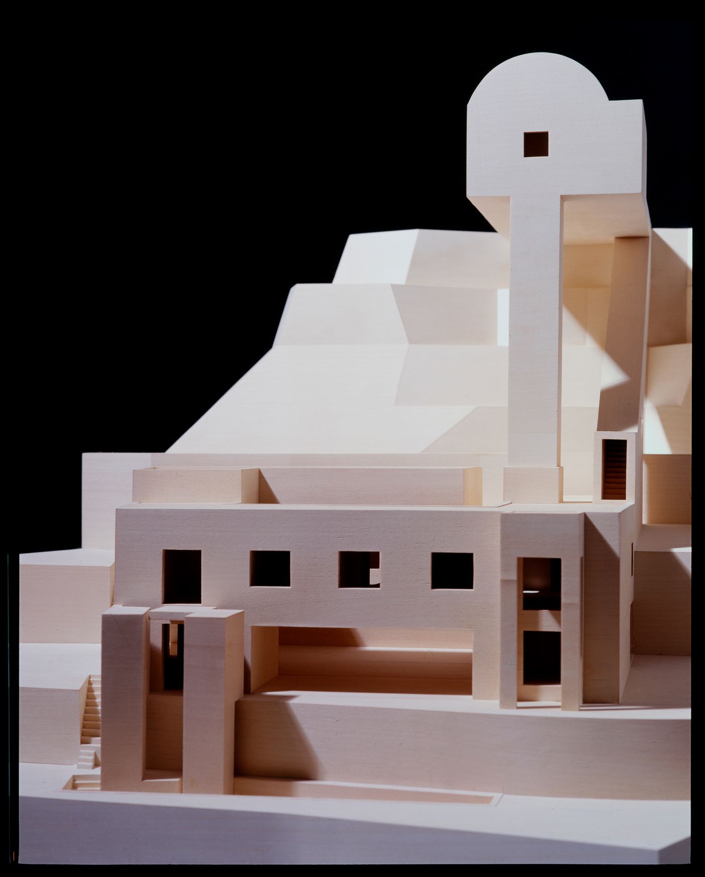 View of model for Casa Mário Bahia [Mário Bahia house], Gondomar, Portugal